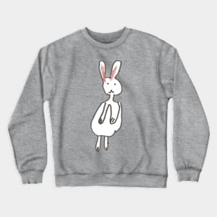 kids art bunny Crewneck Sweatshirt